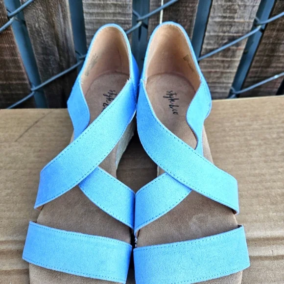 Style & Co. Women's Zaddie Wedge Sandals Size 8M - Picture 14 of 16